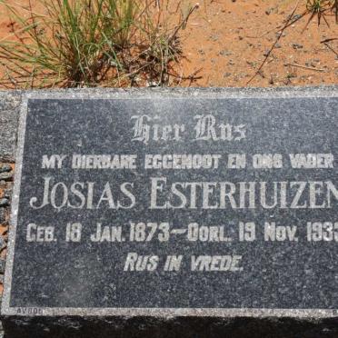 ESTERHUIZEN Josias 1873-1933