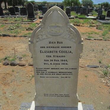 WIID Elizabeth Cecilia nee STRAUSS 1860-1924