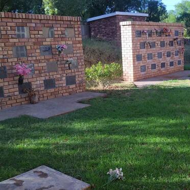 Northern Cape, HOPETOWN, NG Gemeente Hopetown, Gedenkmuur