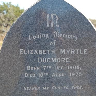 DUGMORE Elizabeth Myrtle 1908-1975