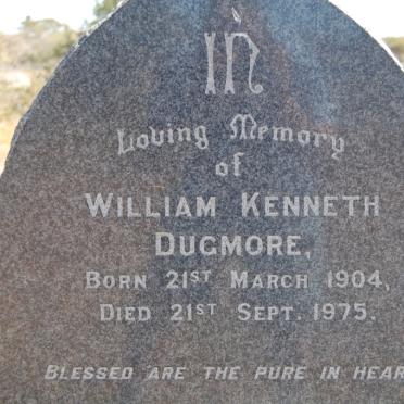 DUGMORE William Kenneth 1904-1975