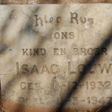 LOUW Isaac 1932-1947