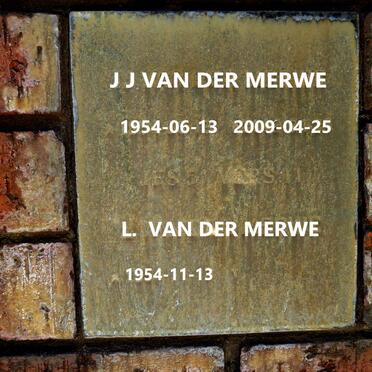 MERWE J. J., van der 1954-2009 & L. 1954- 