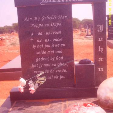 BEUKES Johan 1943-2006