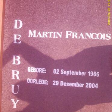 BRUYN Martin Francois, de 1966-2004