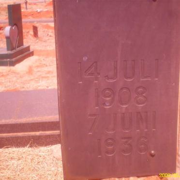 CRAMER D.J. 1908-1936 