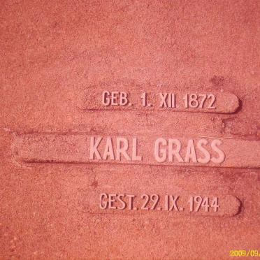 GRASS Karl  1872-1944