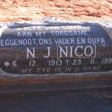 RENSBURG N.J., Janse van 1913-1990 &amp; Elizabeth Johanna Wilhelmina 1912-1999