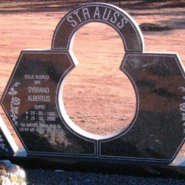 STRAUSS Sybrand Albertus 1948-2008
