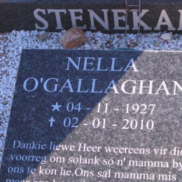 O'GALLAGHAN Nella 1927-2010