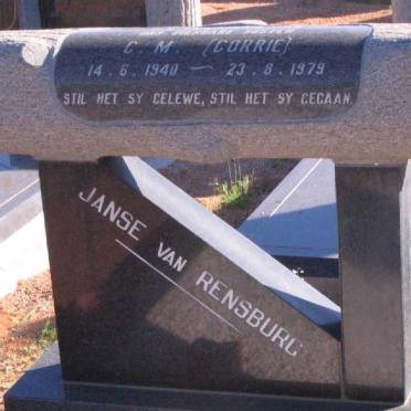 RENSBURG C.M., Janse van 1940-1979  