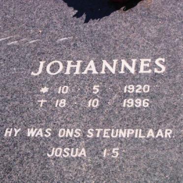 O'CONNELL Johannes 1920-1996 &amp; Elsie Helena 1931-1995