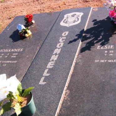 O'CONNELL Johannes 1920-1996 &amp; Elsie Helena 1931-1995 