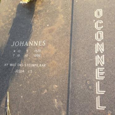 O'CONNELL Johannes 1920-1996