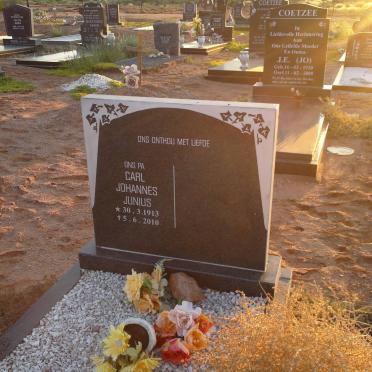 ? Carl Johannes Junius 1913-2010