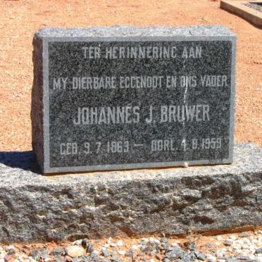 BRUWER Johannes J. 1863-1959