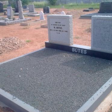 BOTES W. 1885-1949 &amp; Jacoba Magdalena Aletta ROSSOUW 1892-1985