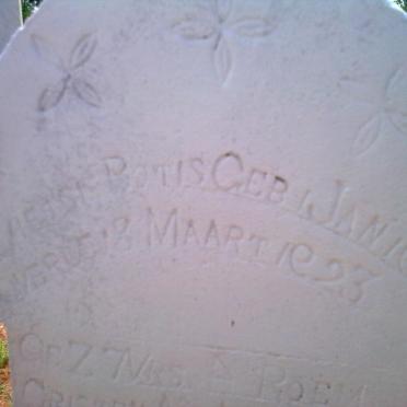 BOTIS Wietsi 1922-1923