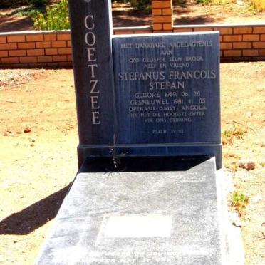 COETZEE Stefanus Francois 1959-1981