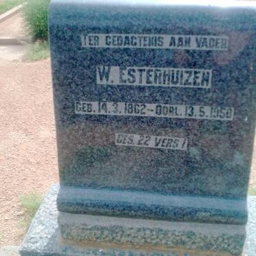 ESTERHUIZEN W. 1862-1950