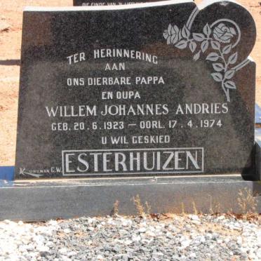 ESTERHUIZEN Willem Johannes Andries 1923-1974
