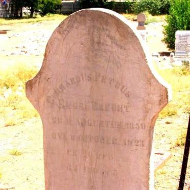 ENGELBRECHT Gerhardus Petrus 1859-1923