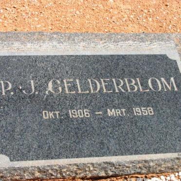 GELDERBLOM P.J. 1906-1958