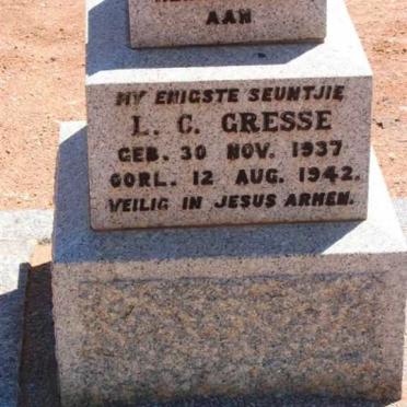 GRESSE L.C. 1937-1942