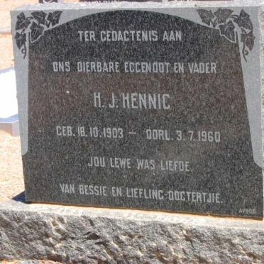 HENNIG H.J. 1903-1960