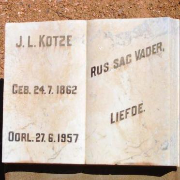 KOTZE J.L. 1862-1957