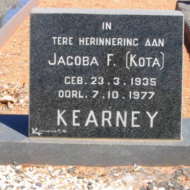 KEARNEY Jacoba F. 1935-1977