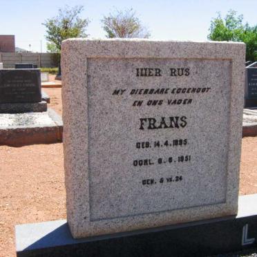 LUBBE Frans 1895-1951