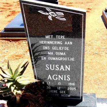 LUTTIG Jacobus Hendrik 1921-2000 &amp; Susan Agnis 1916-2005