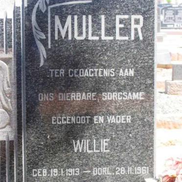 MULLER Willie 1913-1961