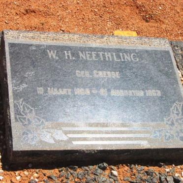 NEETHLING W.H. nee GRESSE 1868-1963