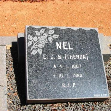 NEL E.C.S. nee THERON 1887-1983