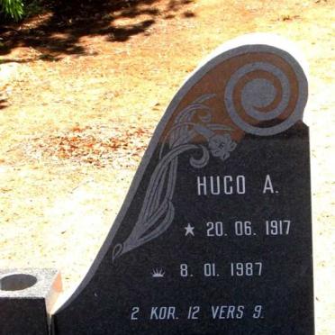 NIEKERK Hugo A., van 1917-1987 &amp; Anna J. 1924-1978