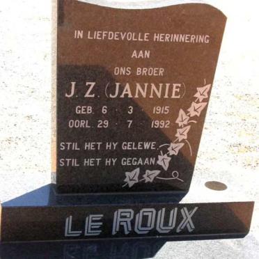 ROUX J.Z., le 1915-1992