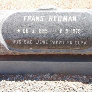 REDMAN Frans 1899-1979