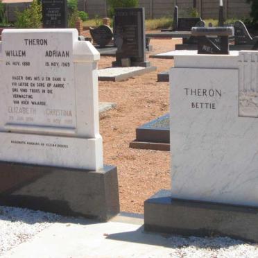 THERON Willem Adriaan 1888-1969 &amp; Elizabeth Christina 1896-1989 :: THERON Bettie