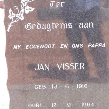 VISSER Jan 1916-1964