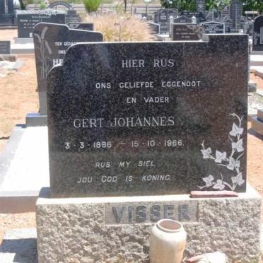VISSER Gert Johannes 1896-1966