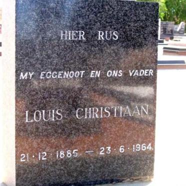 WYK Louis Christiaan, van 1885-1964