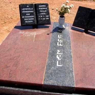 ZYL Andries Stefanus Faculin, van 1926-1999