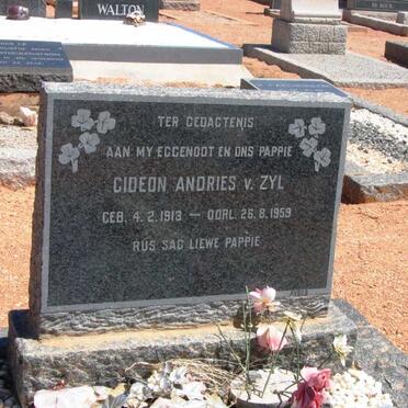 ZYL Gideon Andries, v. 1913-1959