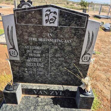 ZYL Jasper Nicolaas, van 1933-2003 & Anna Magdalena 1934-2018_1