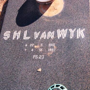 WYK S.H.L., van 1910-1997
