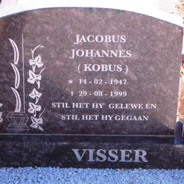 VISSER Jacobus Johannes 1947-1999