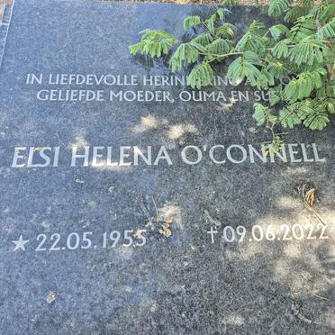 O'CONNELL Elsi Helena 1955-2022