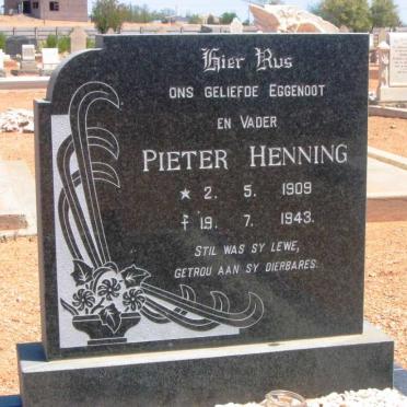 HENNING Pieter 1909-1943
